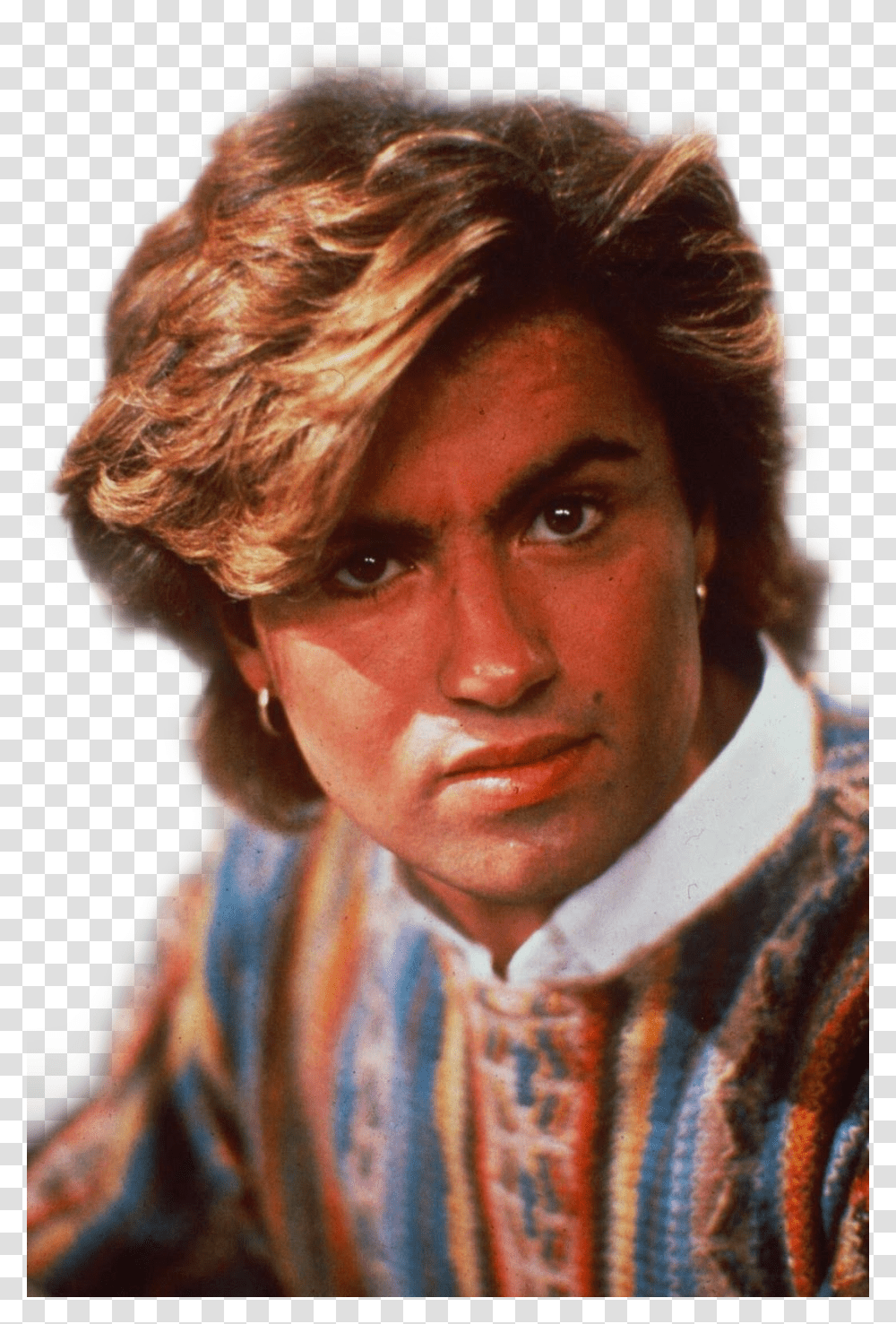 George Michael George Michael Wham, Face, Person, Head Transparent Png