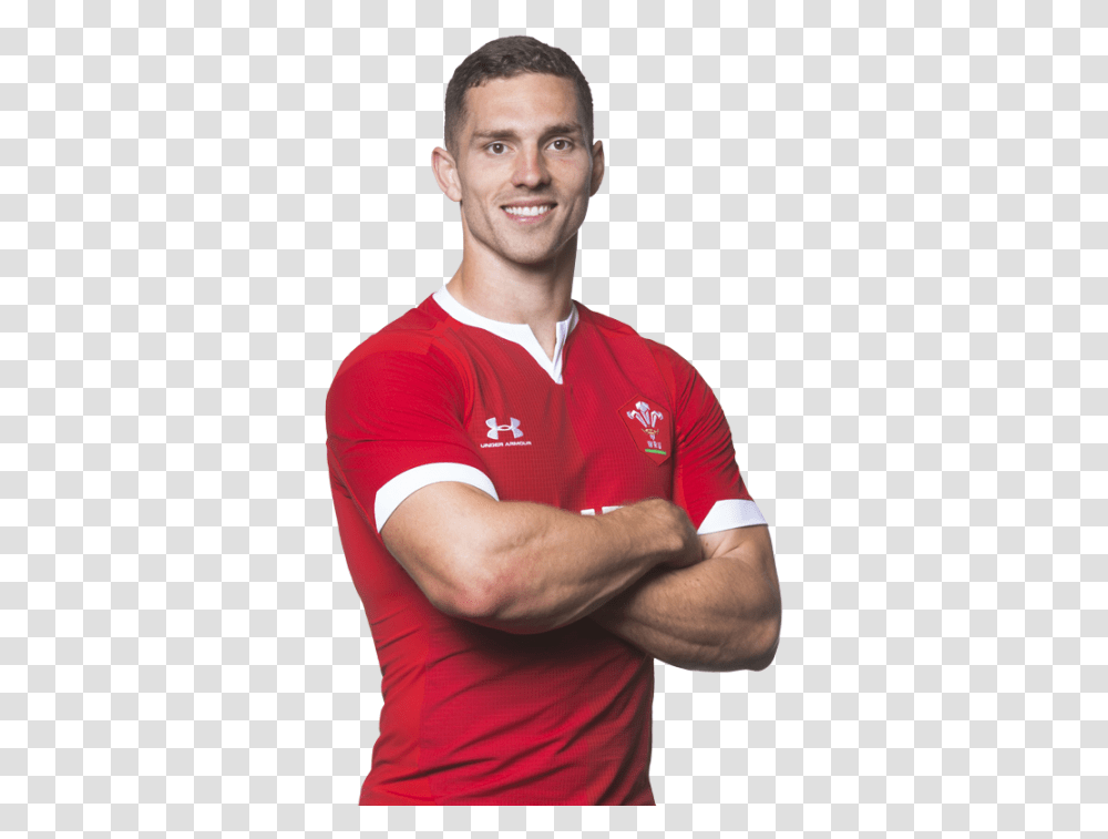 George North George North Wales Rugby, Person, Face, Arm Transparent Png