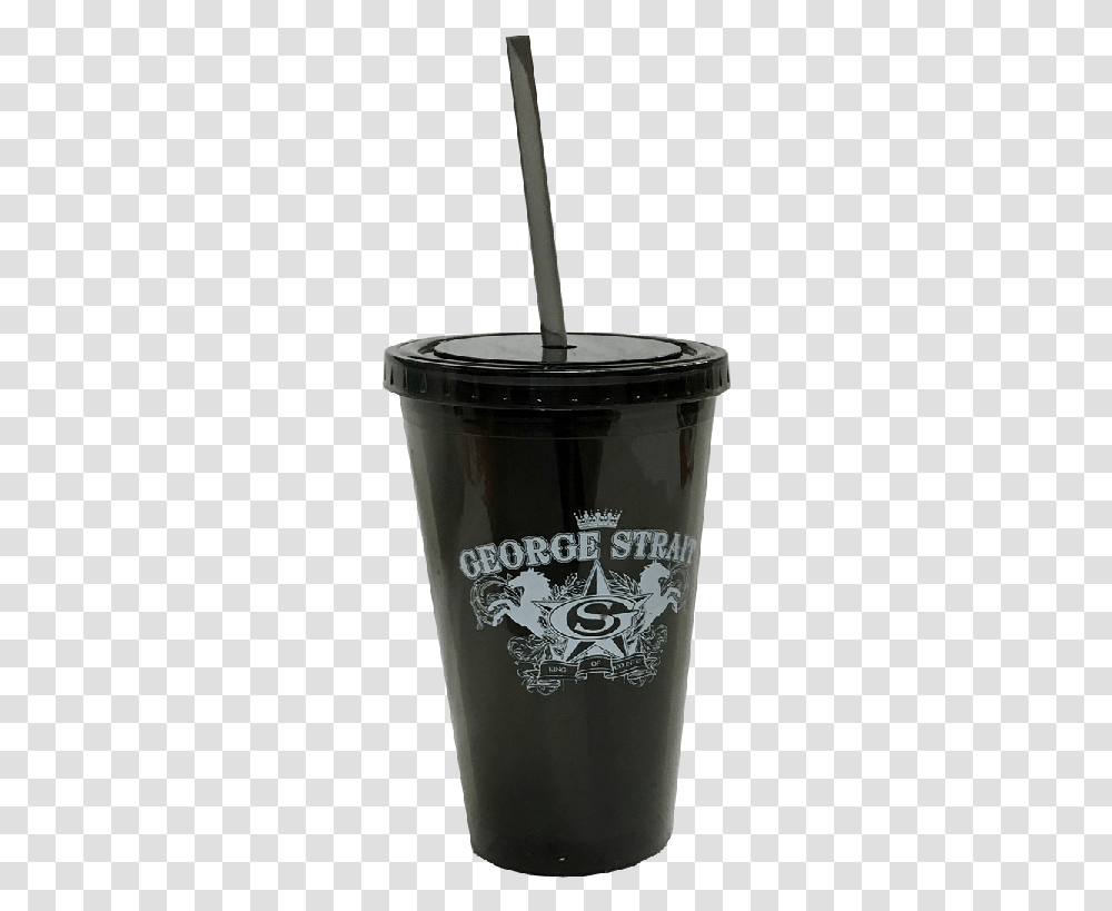 George Strait Black Acrylic TumblerTitle George Cup, Bucket, Milk, Beverage, Drink Transparent Png