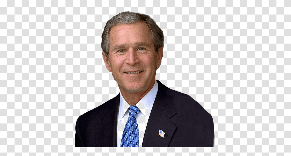 George W Bush, Tie, Accessories, Accessory, Person Transparent Png