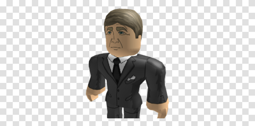 George W George W Bush Roblox, Clothing, Suit, Overcoat, Person Transparent Png