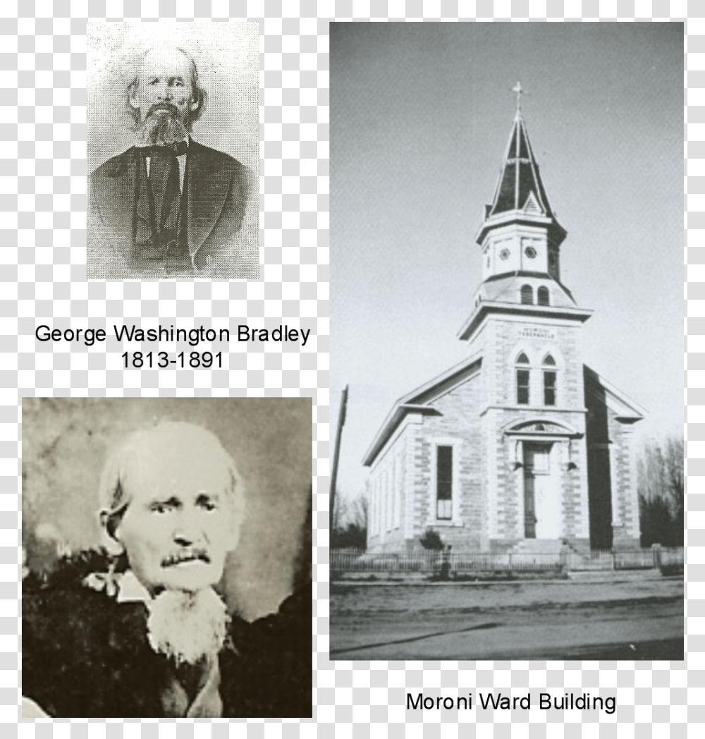 George Washington Bradley Photo Caption, Tower, Architecture, Building, Spire Transparent Png