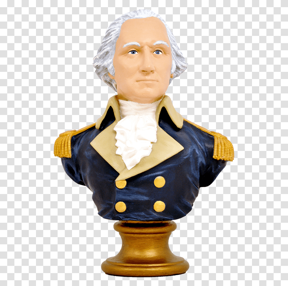 George Washington Bust, Apparel, Bonnet, Hat Transparent Png