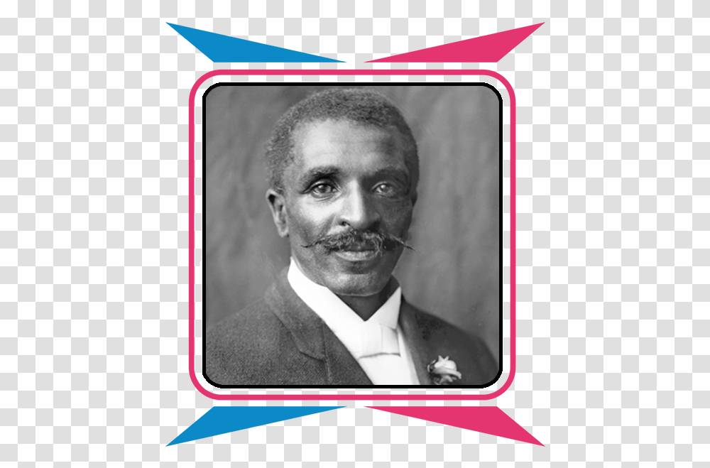 George Washington Carver, Person, Human, Mustache Transparent Png