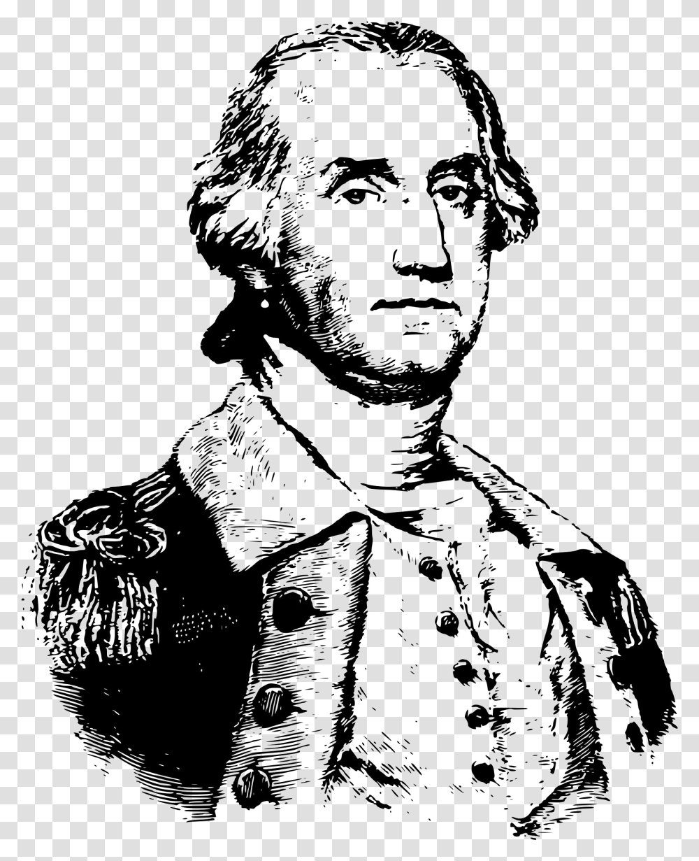 George Washington Free Download No Background George Washington Clipart, Person, Face, Drawing, Sketch Transparent Png