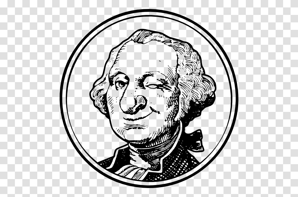 George Washington Svg Clip Arts George Washington Funny Cartoon, Coin, Money, Person, Human Transparent Png