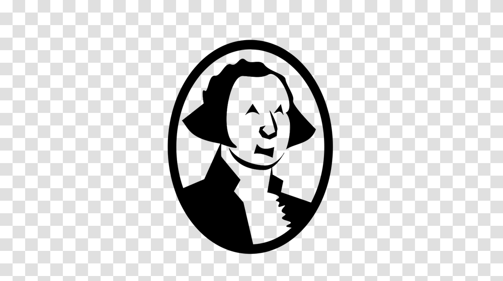 George Washington Vector Caricature, Gray, World Of Warcraft Transparent Png