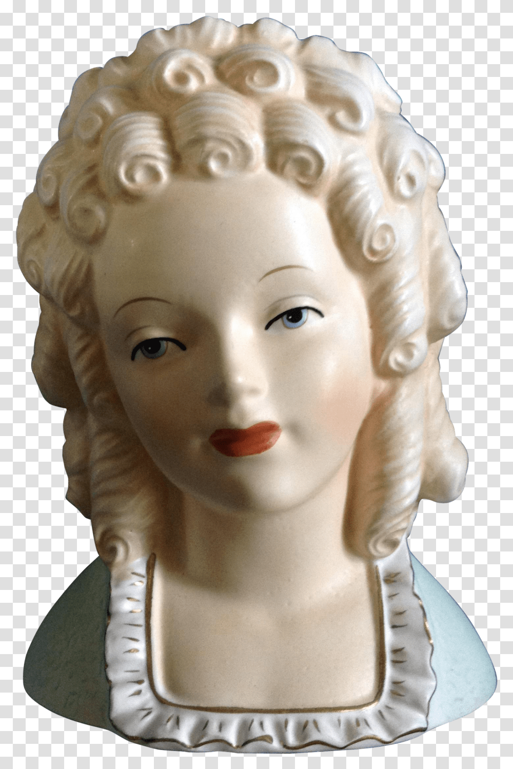 George Washington Wig, Doll, Toy, Figurine, Head Transparent Png