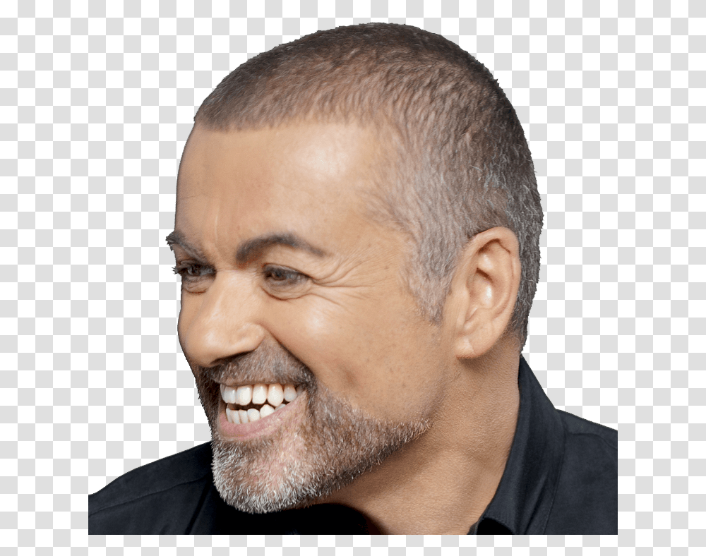 Georges Michael Smiling Georges Michael, Face, Person, Human, Head Transparent Png