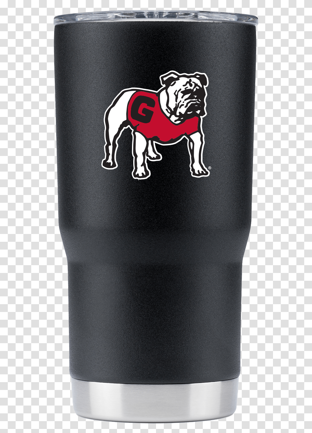 Georgia 20 Oz Vault Bulldog Black Tumbler Colt, Bottle, Shaker, Steel, Stout Transparent Png