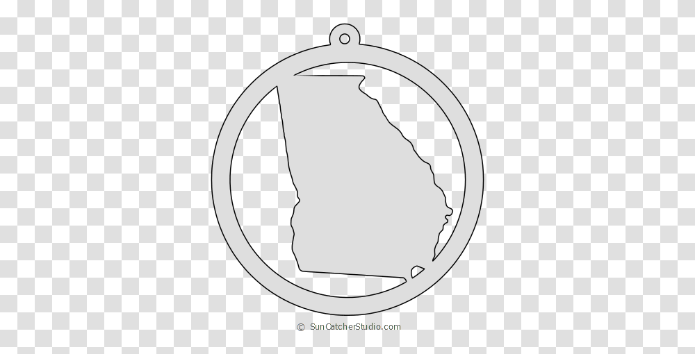 Georgia, Bag, Stencil, Sack, Cowbell Transparent Png