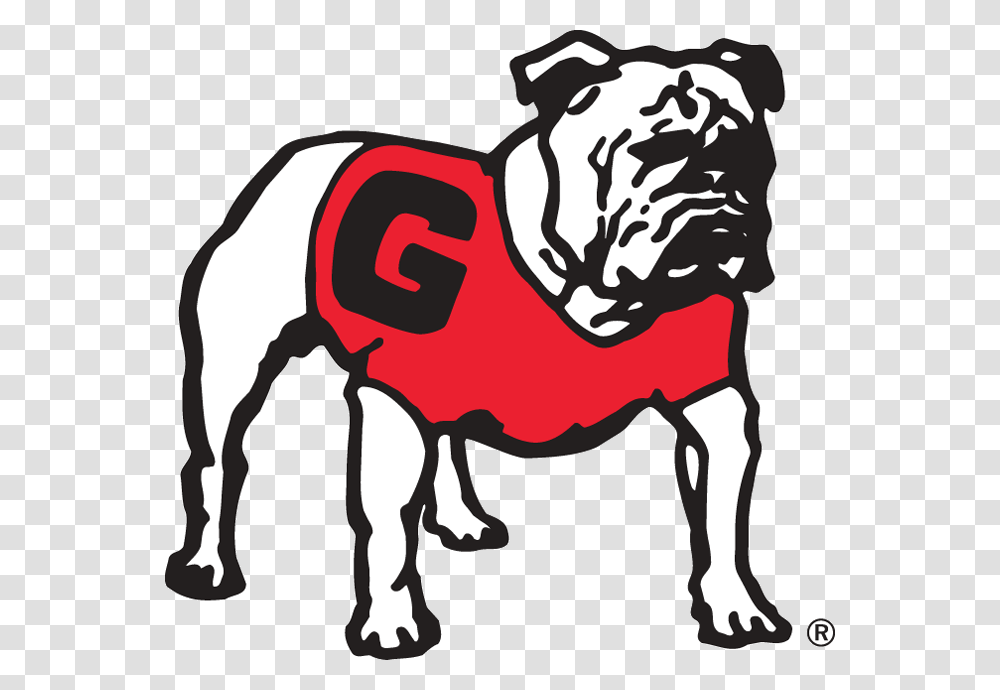 Georgia Bulldog Football Logo Free Best On Georgia Bulldogs Uga Logo, Mammal, Animal, Cattle, Cow Transparent Png