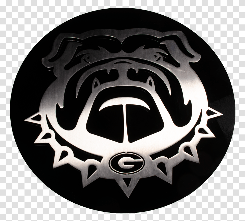 Georgia Bulldog Plaque Emblem, Buckle, Batman Logo, Trademark Transparent Png