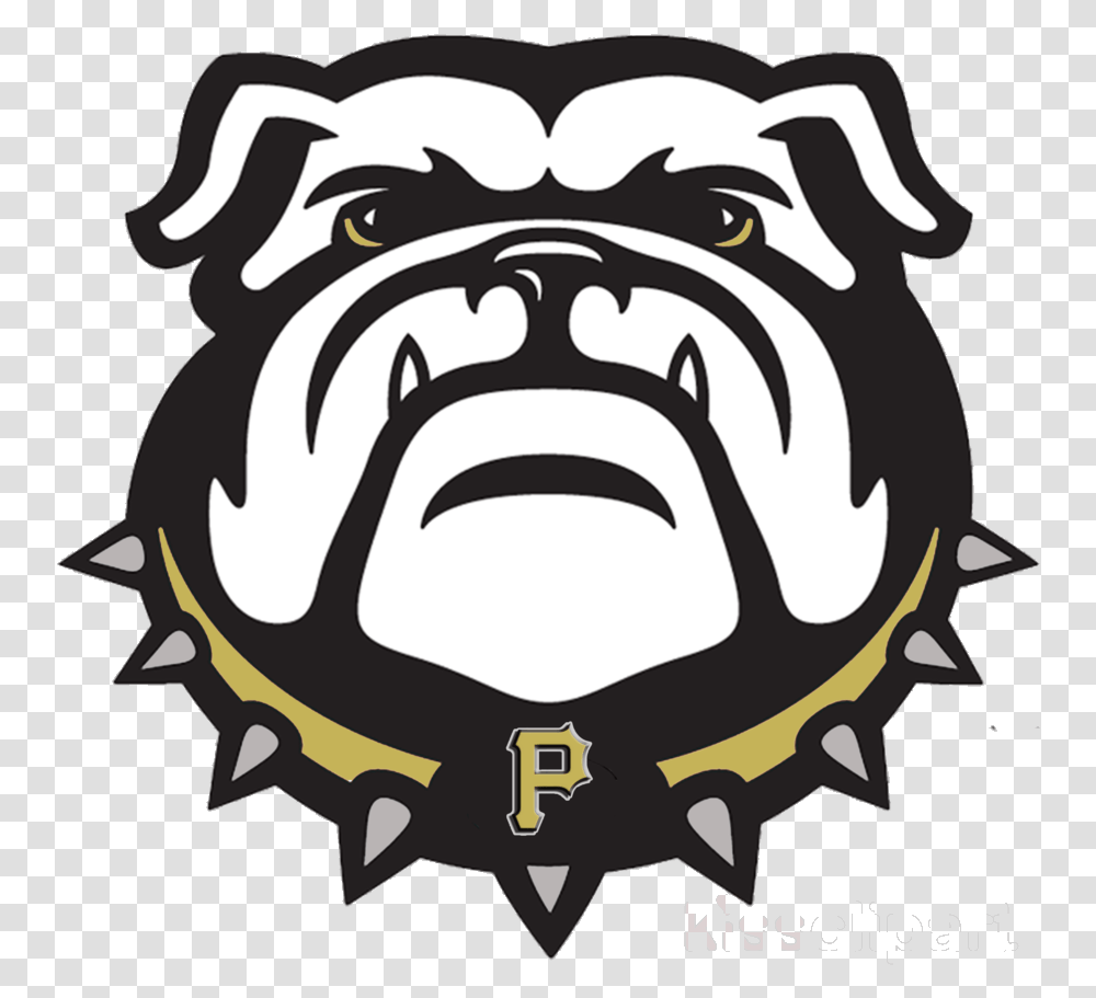 Georgia Bulldog Uga Logo Clipart University Of Bulldogs Bull Dog Logo, Stencil, Plant, Produce, Food Transparent Png