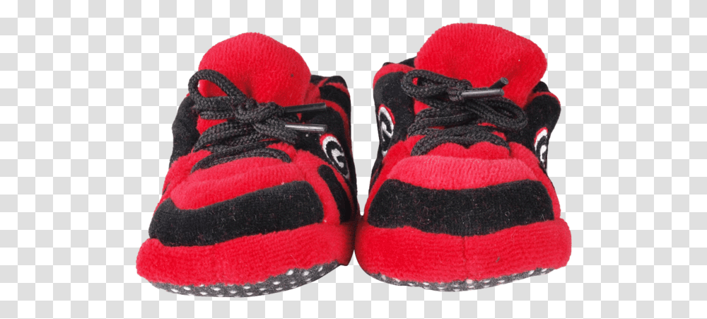 Georgia Bulldogs Baby Slippers Baby Toddler Shoe, Clothing, Apparel, Footwear, Sneaker Transparent Png