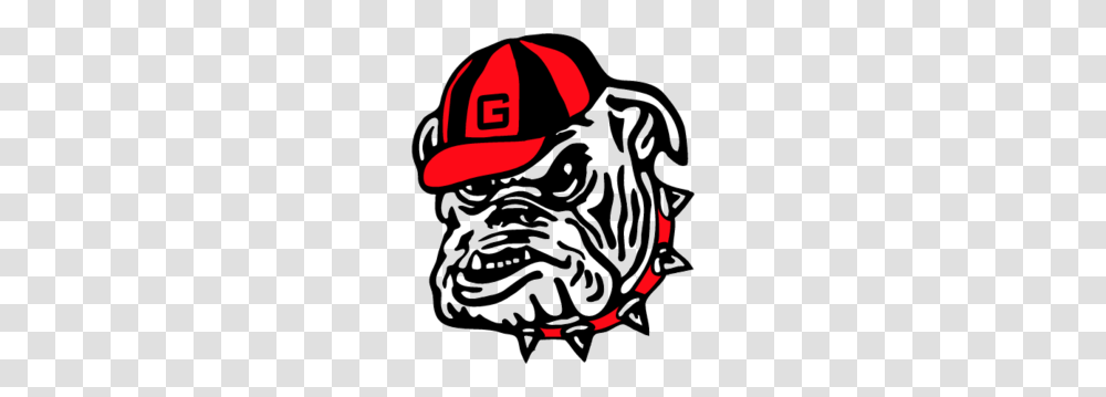 Georgia Bulldogs Clipart Clipartmonk, Apparel, Helmet, Hat Transparent Png