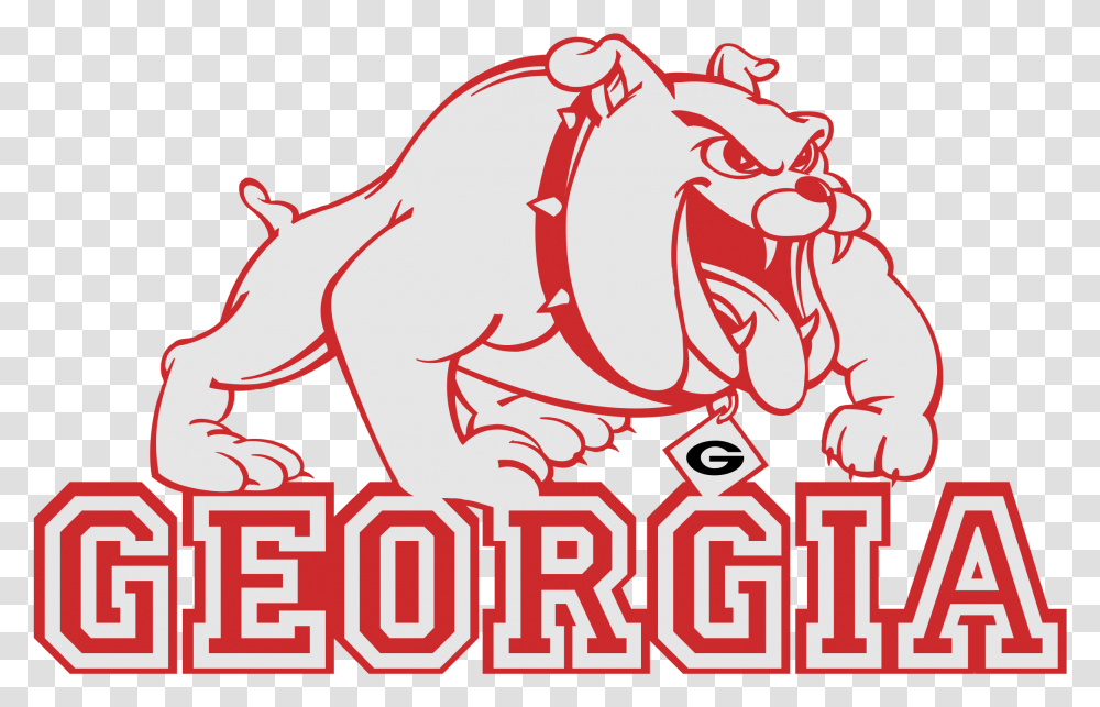 Georgia Bulldogs Logo Georgia Bulldogs, Alphabet, Number Transparent Png
