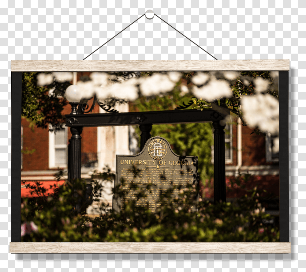 Georgia Bulldogs Picture Frame, Tomb, Symbol, Tombstone, Cross Transparent Png