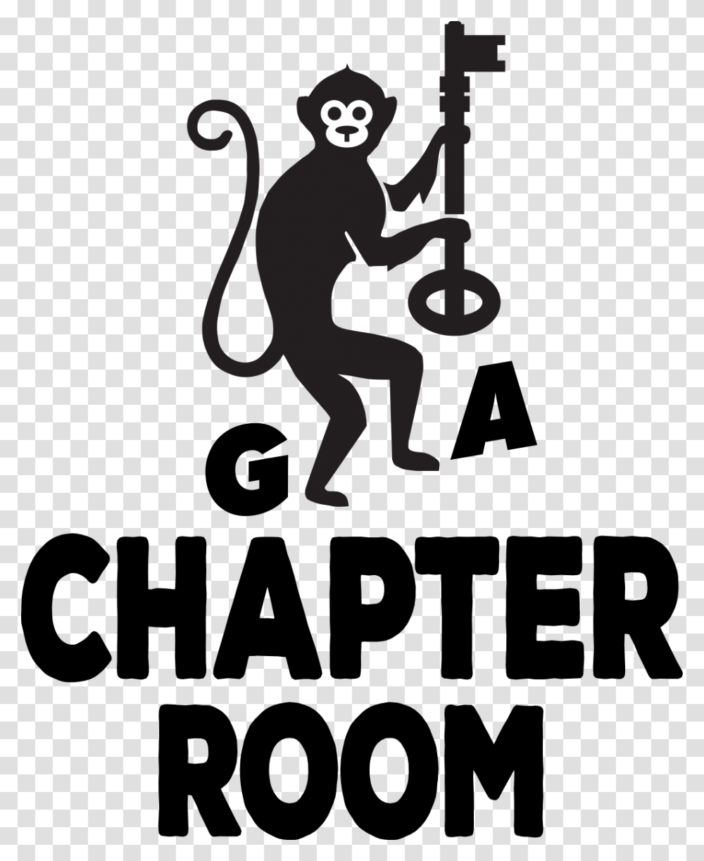 Georgia Chapter Room, Stencil, Silhouette, Kneeling, Alien Transparent Png