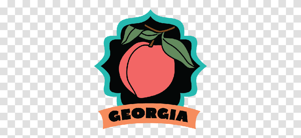 Georgia Clipart, Plant, Poster, Advertisement, Fruit Transparent Png