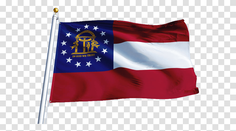 Georgia Insurance Adjuster License Georgia State Flag, American Flag Transparent Png