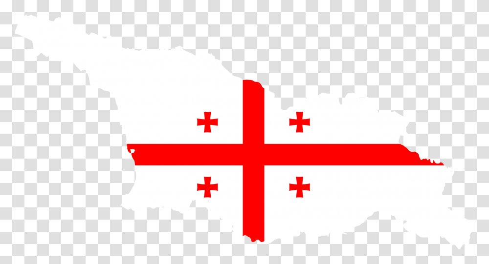Georgia Map Flag Icons, Logo, Trademark, First Aid Transparent Png