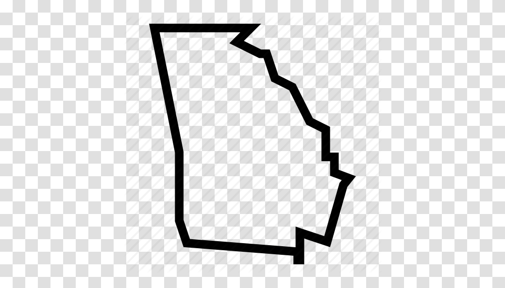 Georgia Map Icon, Plot, Bow, Plan Transparent Png