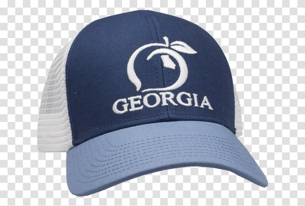 Georgia Peach Trucker Hat, Apparel, Baseball Cap Transparent Png