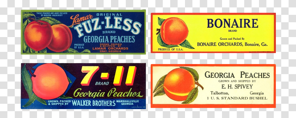 Georgia Peaches, Plant, Fruit, Food, Produce Transparent Png