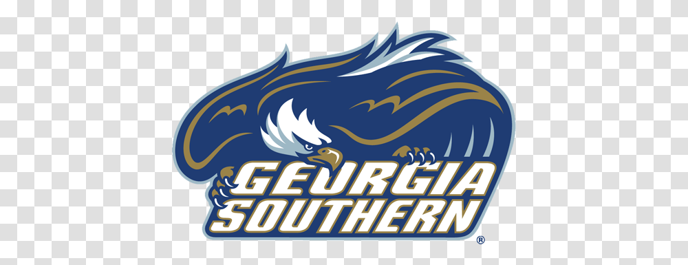 Georgia Southern Eagles Logo Georgia Southern University Colors, Dragon, Symbol, Trademark, Sea Transparent Png