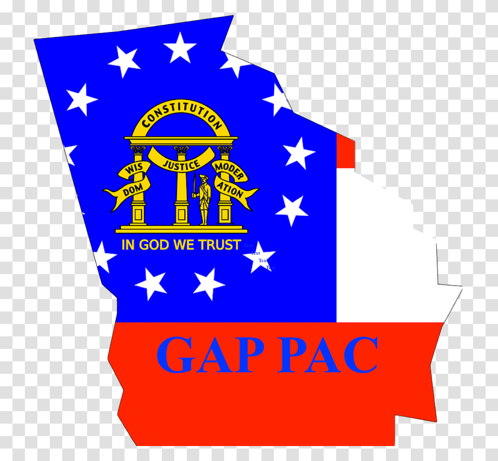 Georgia State Flag 2017, Logo, Trademark Transparent Png