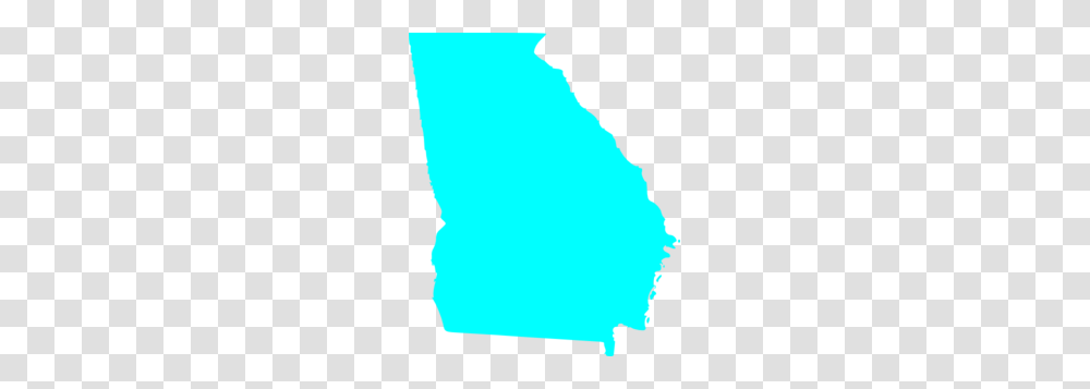 Georgia State Map Outline Solid Clip Art, Silhouette, Plot Transparent Png