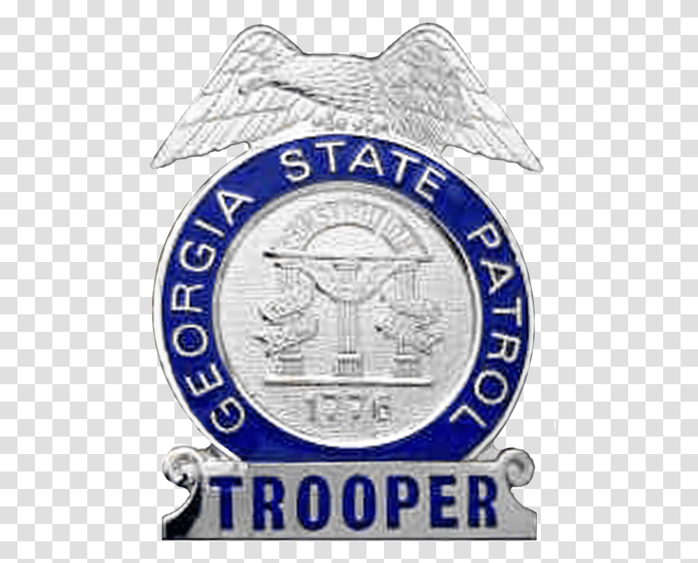Georgia State Trooper Badge, Logo, Trademark Transparent Png