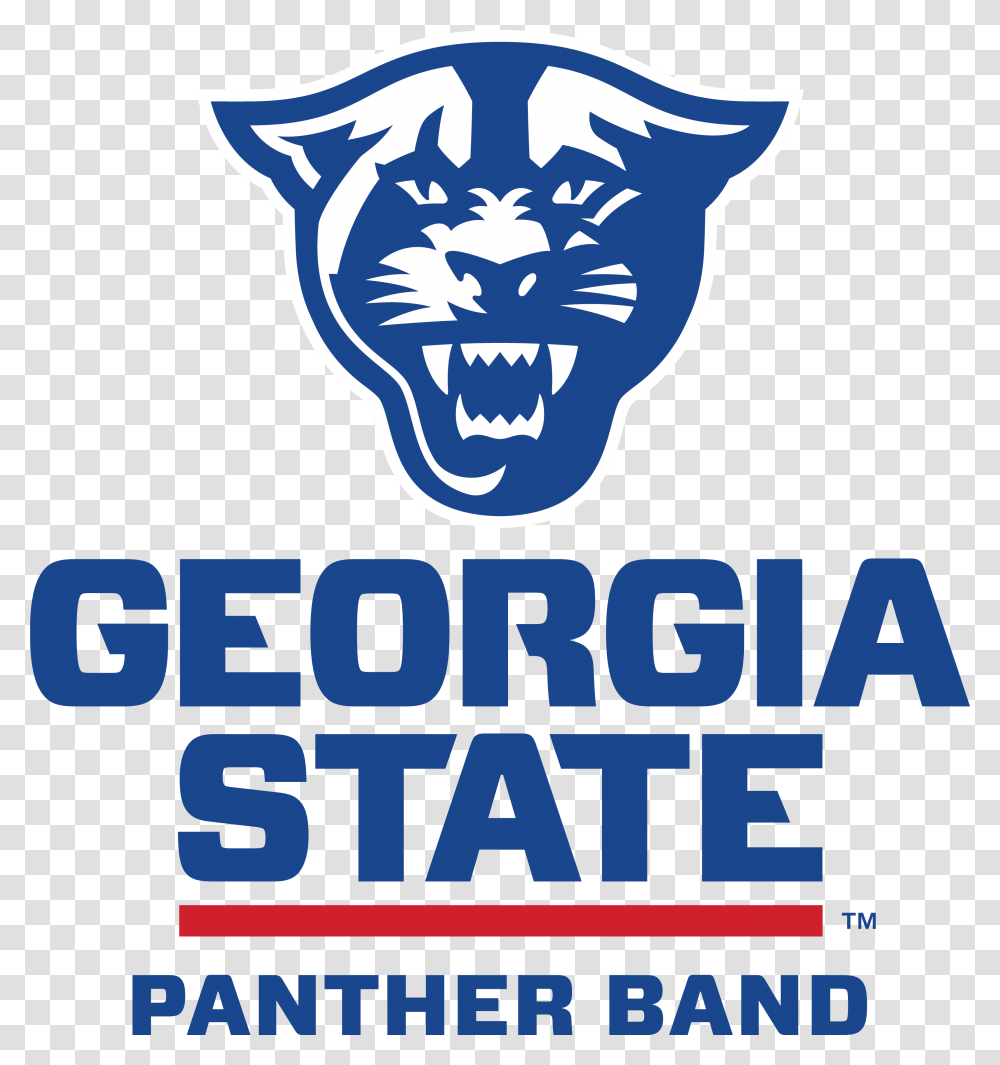 Georgia State University Panther Head, Logo, Trademark, Label Transparent Png