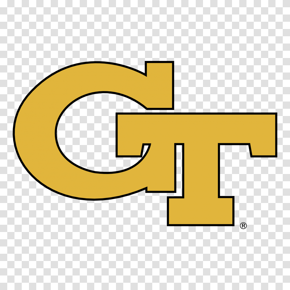 Georgia Tech Yellow Jackets Logo Vector, Cross, Word Transparent Png