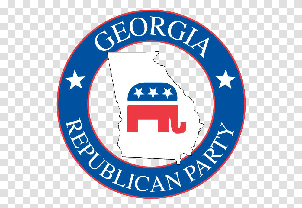 Georgiarep Georgia Republican Party Seal, Logo, Trademark, Label Transparent Png