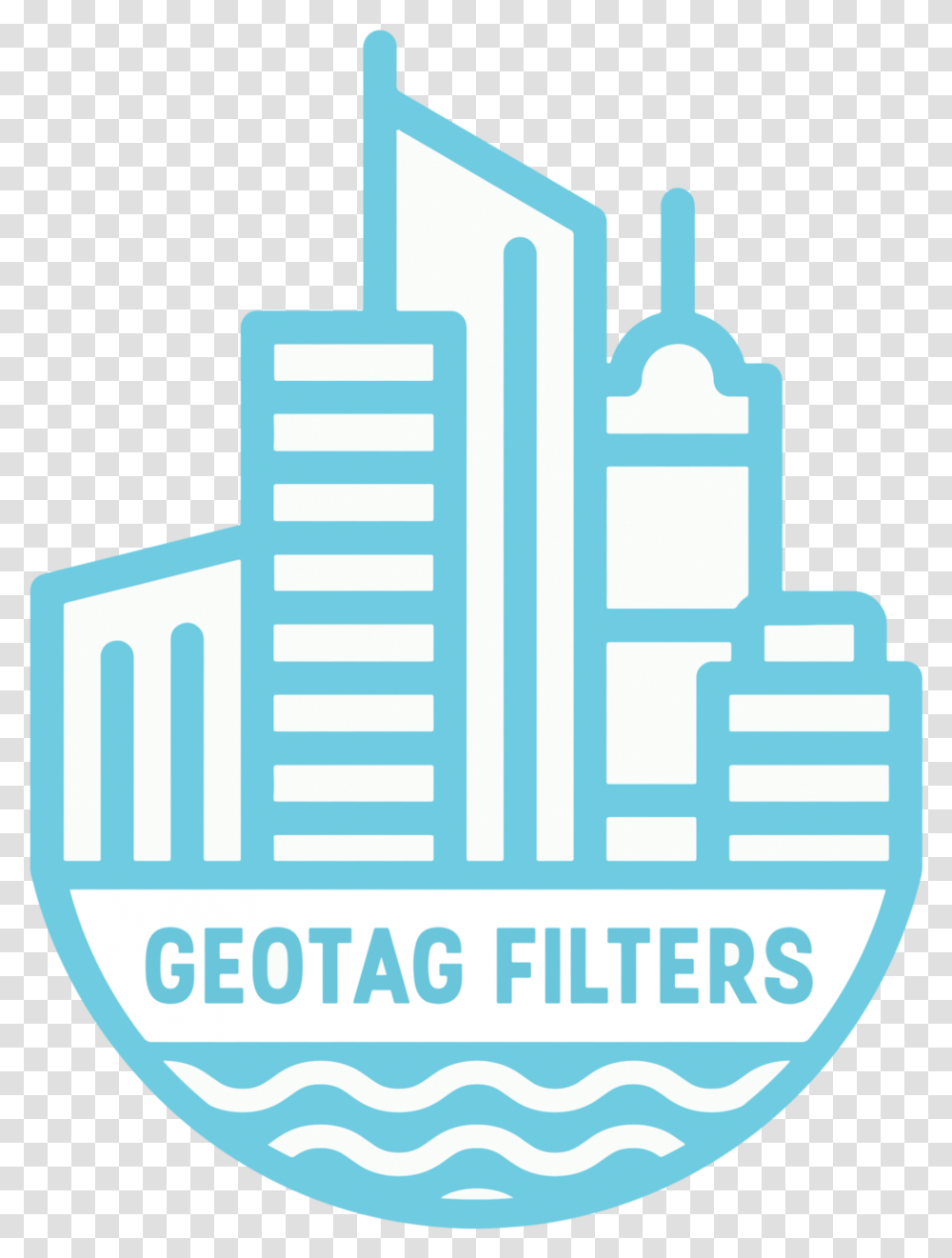 Geotag Filters Custom Icono De Planificacion Urbana, Logo, Building Transparent Png