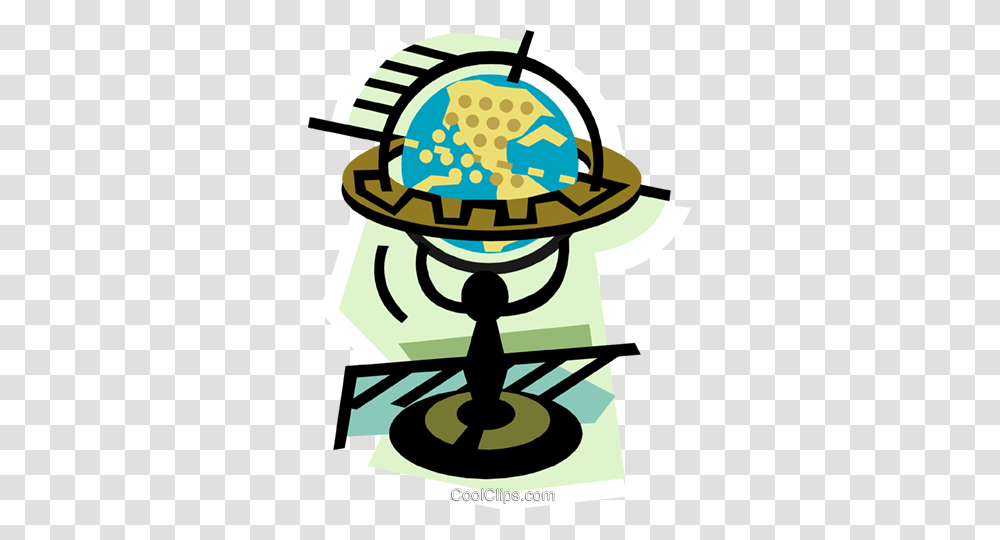 Geotechnical Style Globe Royalty Free Vector Clip Art, Astronomy, Outer Space, Universe, Planet Transparent Png