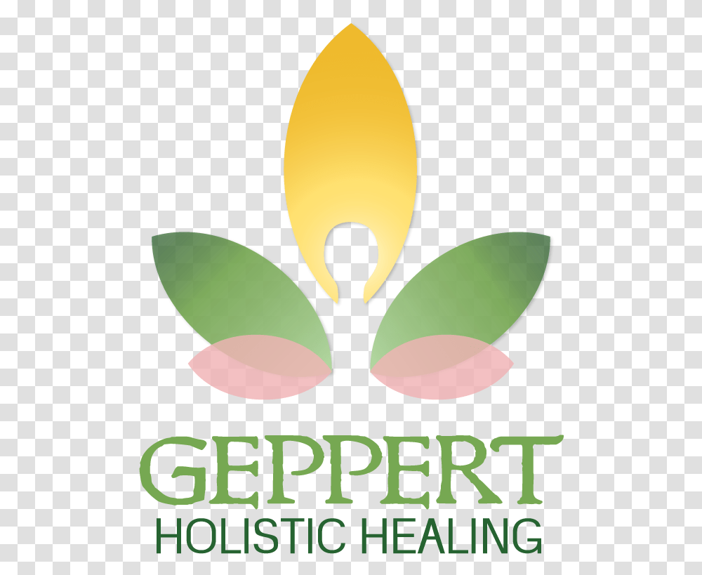 Geppert Holistic Healing Logo Design By The Ad Company Graphic Design, Plant, Lamp, Leaf, Flower Transparent Png