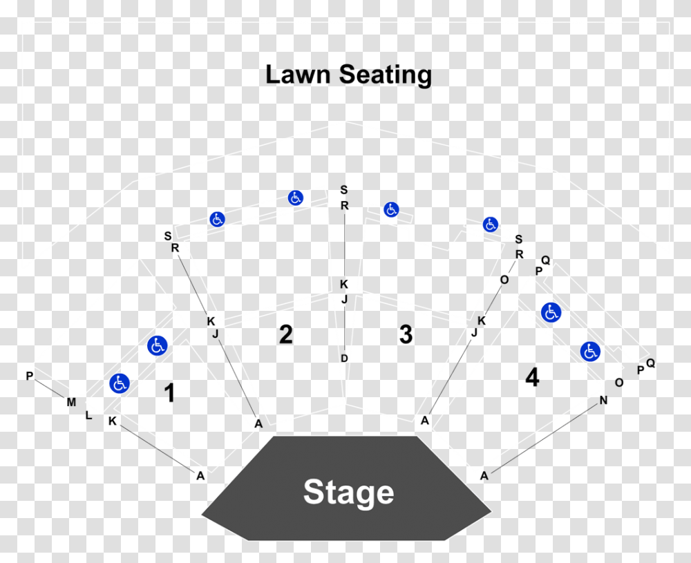 Gerald Ford Amphitheater Seating Chart, Plan, Plot, Diagram, Architecture Transparent Png