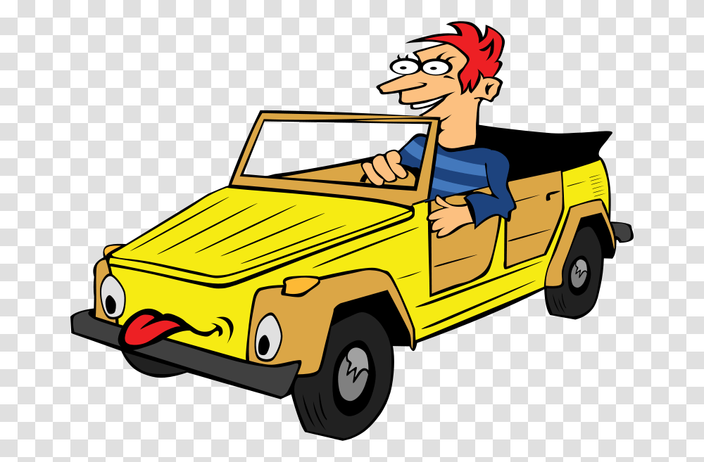 Gerald G Boy Driving Car Cartoon, Transport, Vehicle, Transportation, Automobile Transparent Png