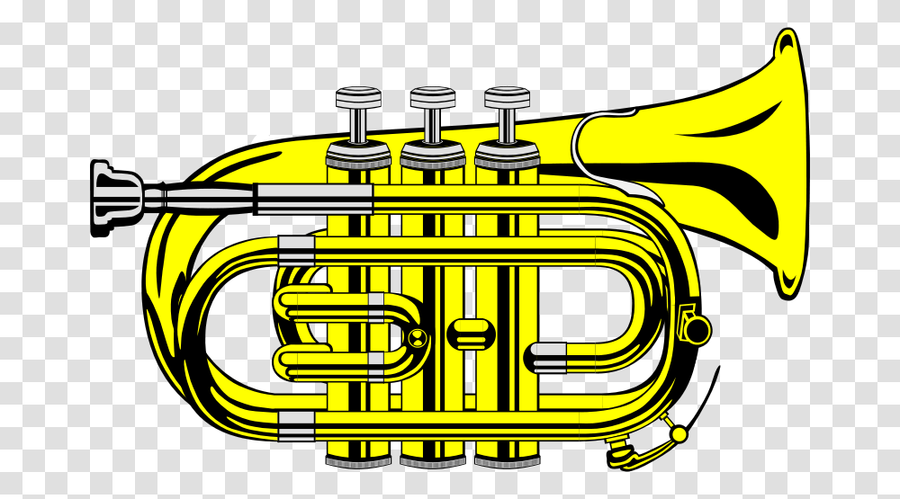 Gerald G Pocket Trumpet, Music, Horn, Brass Section, Musical Instrument Transparent Png