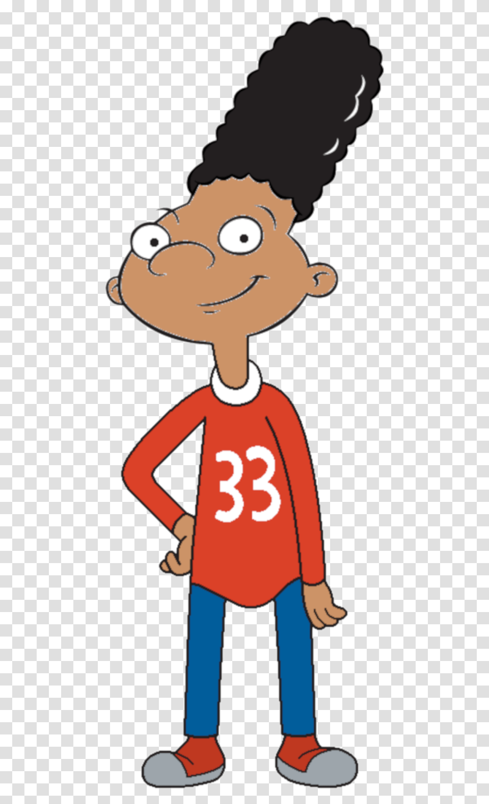 Gerald Hey Arnold Clipart Download Gerald Hey Arnold Costume, Number, Animal Transparent Png