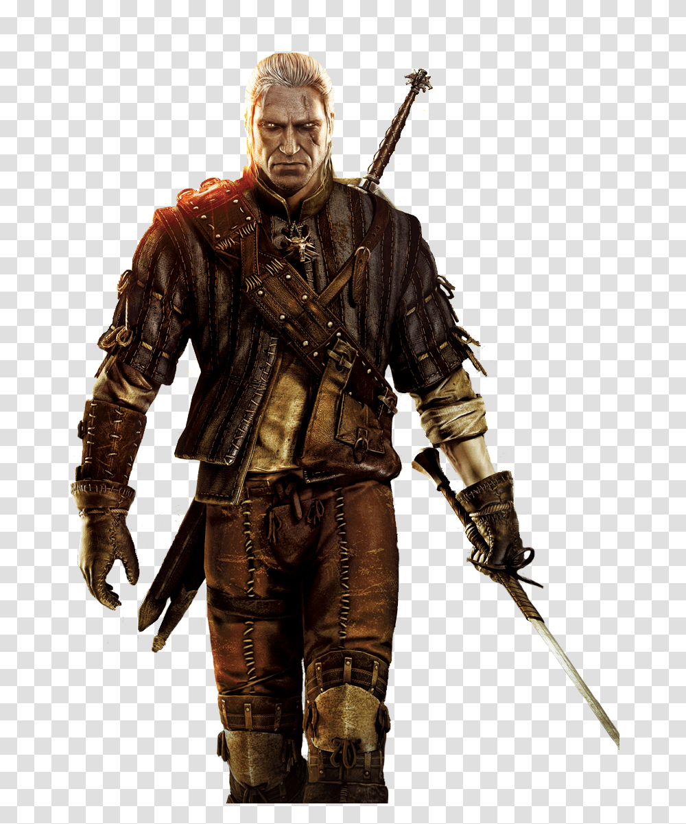 Geralt Of Rivia, Person, Portrait, Face Transparent Png