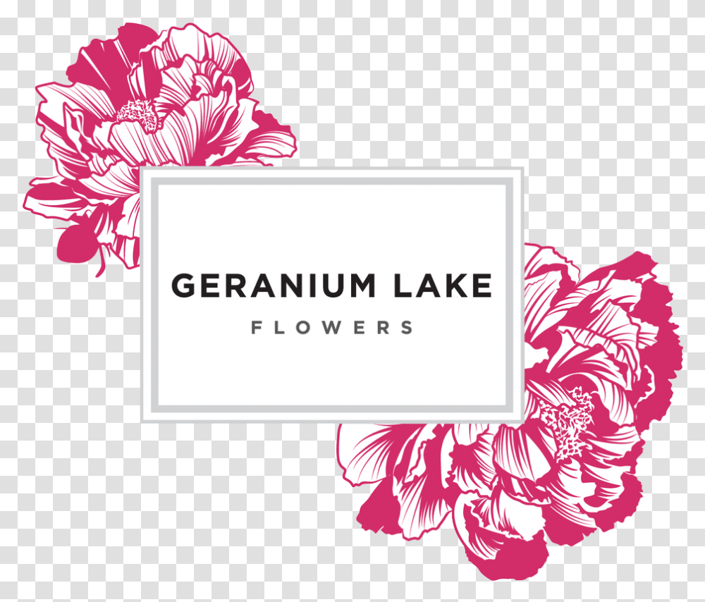 Geranium Lake Geranium Lake Flowers Logo, Business Card, Paper, Plant Transparent Png