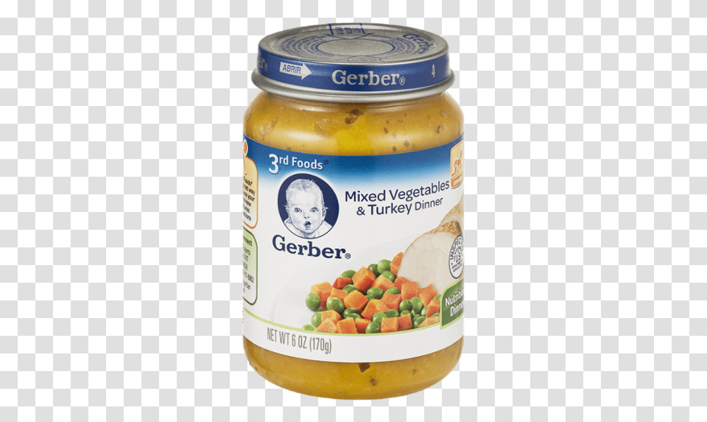 Gerber Baby, Food, Mayonnaise, Plant, Pea Transparent Png