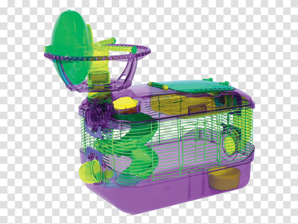 Gerbil Kaytee Crittertrail Hamster Cage, Toy, Plastic Transparent Png