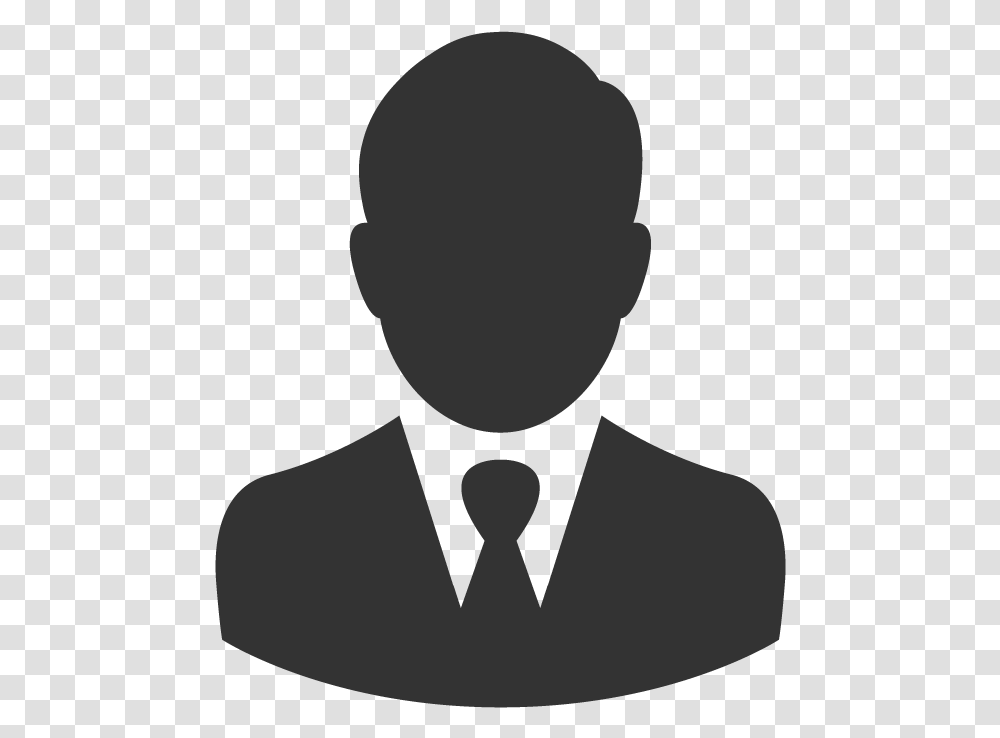 Gerente Business Man Head Icon, Silhouette, Stencil, Person, Human Transparent Png