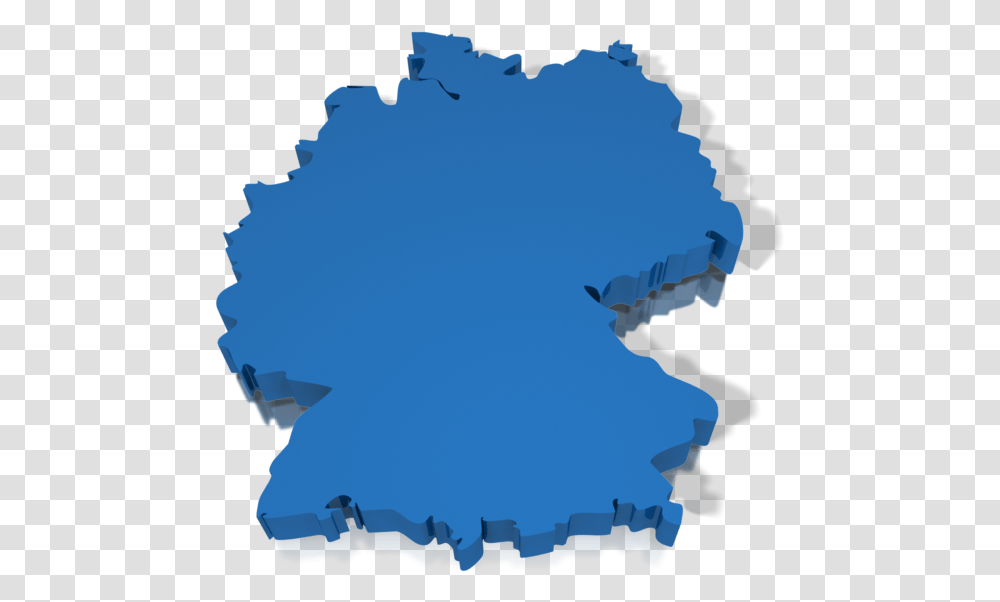 German Clipart Map Germany Germany Map Blue Transparent Png