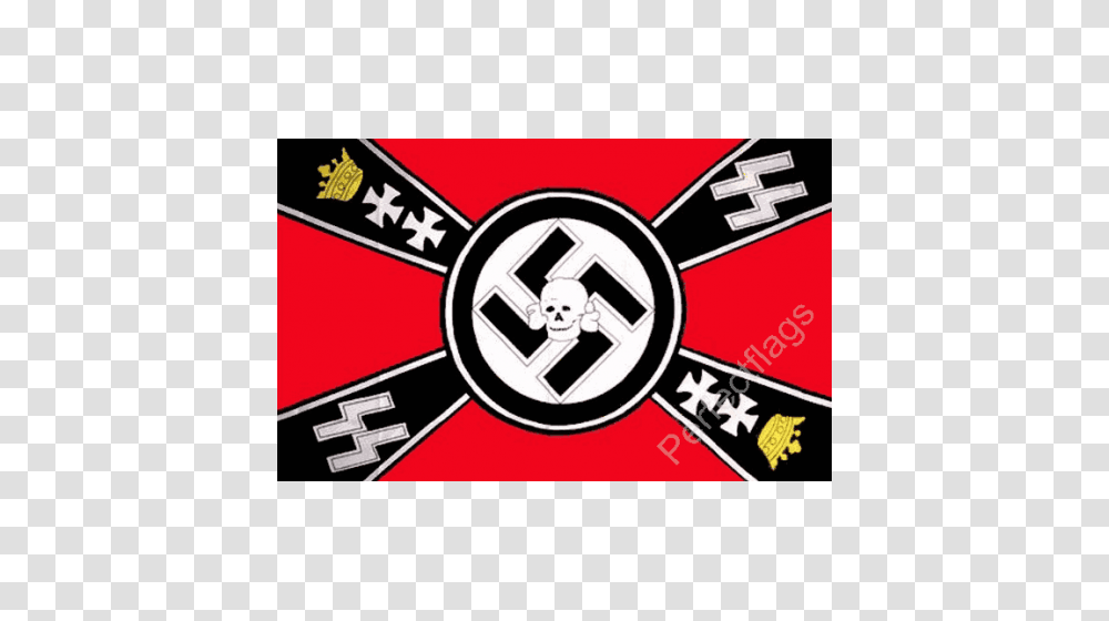German Crown Flag Nazi Germany Flag, Emblem, Armor Transparent Png